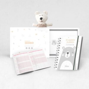 Cuaderno Pediátrico + Carnet de Vacunación + Muñeco de Apego