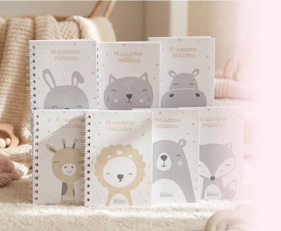 variantes de tapas de animales del cuaderno pediatrico